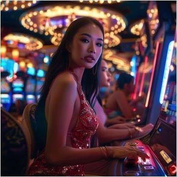 Antarmuka permainan Koprok di paito togel dengan tombol putar dan pengaturan taruhan
