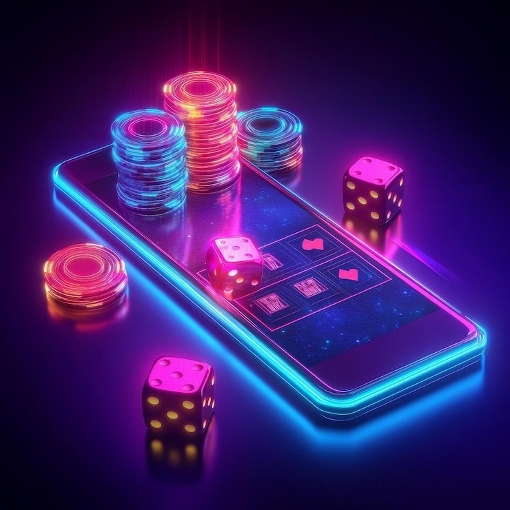 Dealer profesional paito togel melempar tiga dadu di studio Lightning Dice